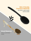 Soft Body Scrubber Shower Exfoliating Scrubs Long Handle Bath Brush Exfoliator Skin Massager Cleaning Brush Bathroom Accessories
