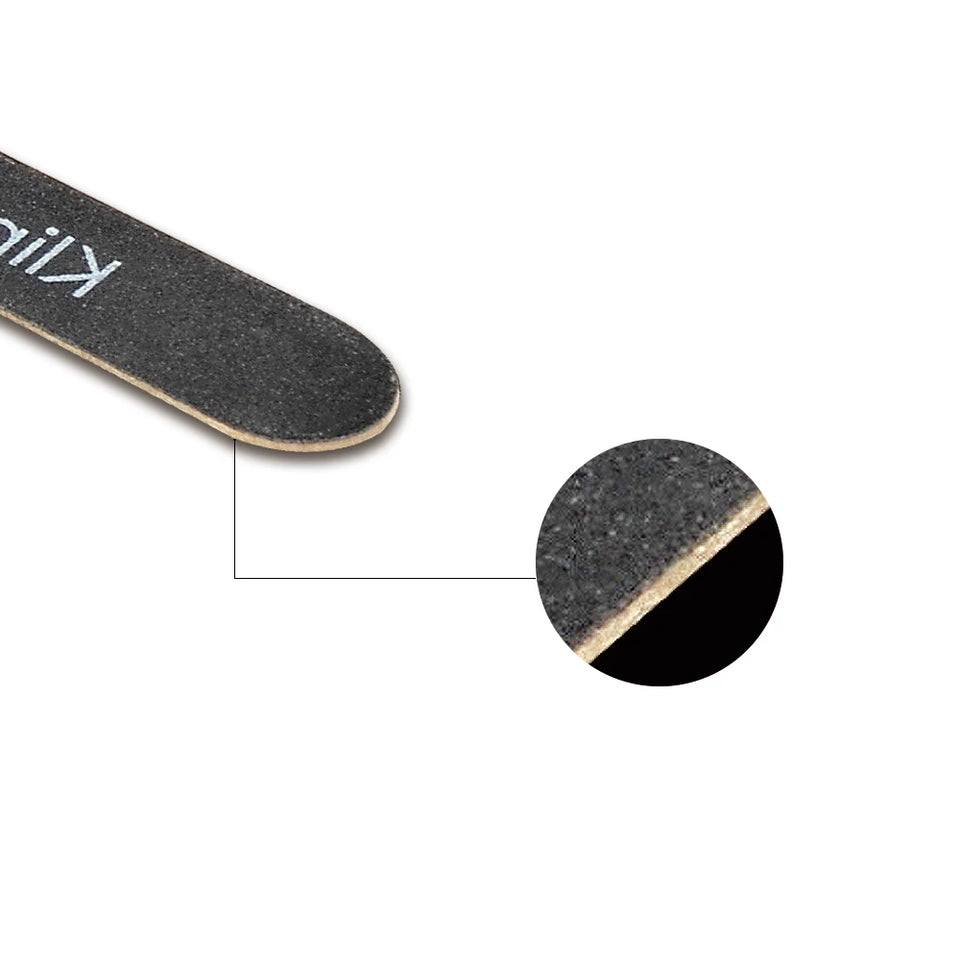 5/10 /20 pcs Wooden Nail File 100/180/240/320 Black Sandpaper Buffer Professional Nail Files Pedicure Manicure Polishing Tools