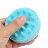 Head Massage Instrument Silicone Hair Scalp Massage Brush Comb Shampoo Hair Washing Comb Magic Handle Brush Spa Massage Brush