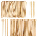 100Pcs Wooden Hair Removal Stick Face Wax Sticks Depilation Spatula Body Eyebrow Applicator Smooth Tongue Depressor Beauty Tools