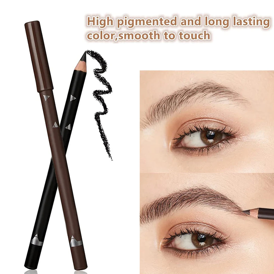 Lot de 6/12 Crayons à Sourcils Waterproof pour Femmes