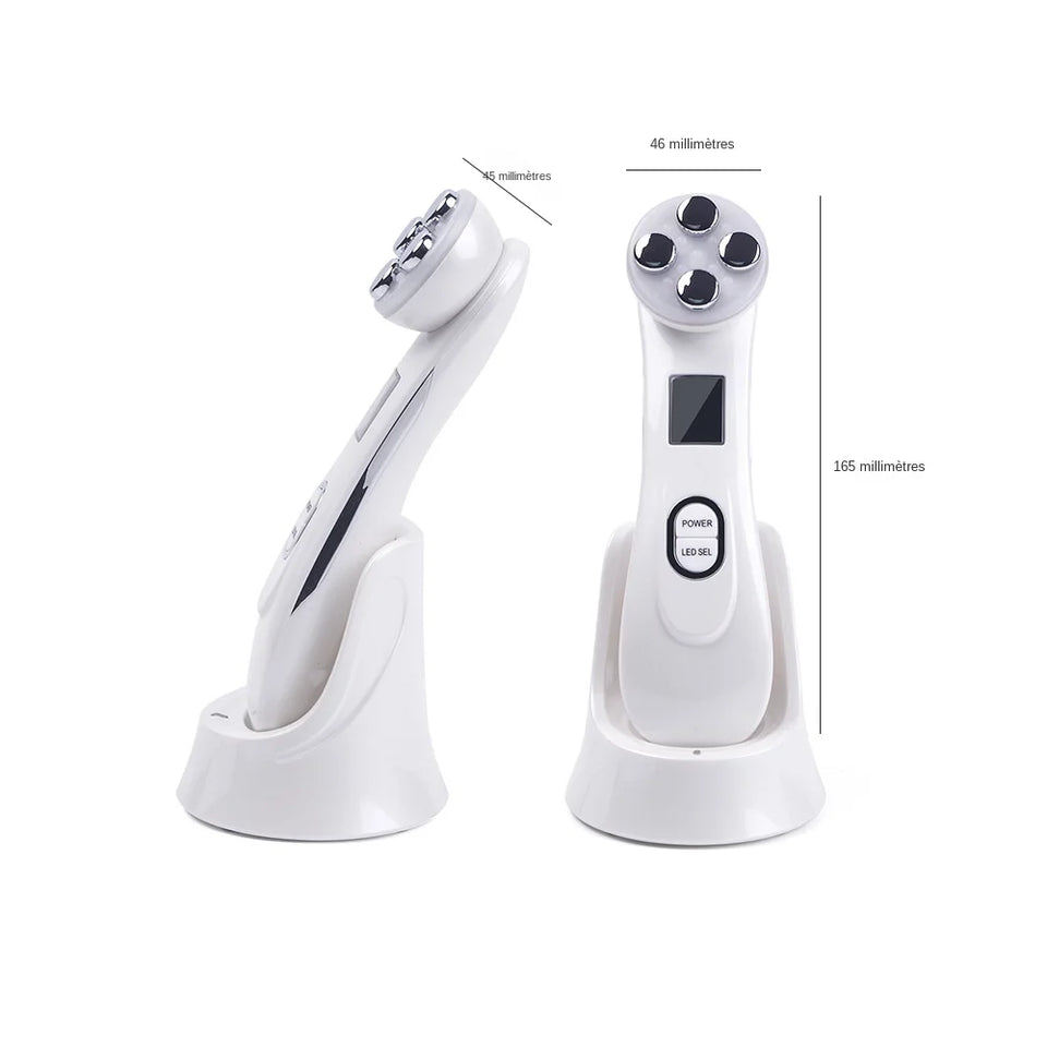 Face Lifting Machine EMS Micro-current Facial Skin Firm Massager LED Photon Rejuvenation Beauty Device