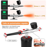 Airbrush Nail Art Painting Kit with Compressor Mini Airbrush for Nail Art Cake Painting Portable Hand Sprayer Gun Airbrush Nail
