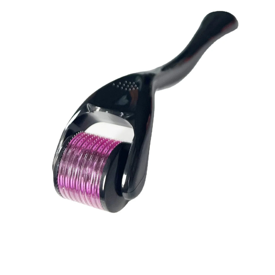 Derma Roller 540 : Micro-Aiguilles 0,2/0,25/0,3 mm - Soin Peau Visage & Corps + Croissance Cheveux