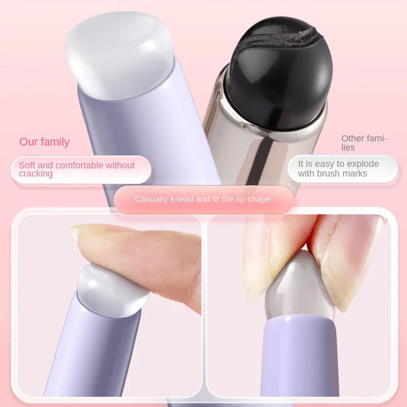 Silicone Lip And Concealer Makeup Brushes Silicone Brush For Lip Balm Lip Gloss Lip Stick And Concealer MultiFunction Brush