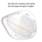 Nail Dryer LED Nail Lamp UV Lamp for Curing All Gel Nail Polish With Motion Sensing Manicure Pedicure Salon Tool