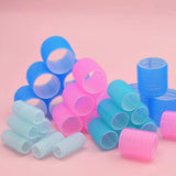 Jumbo Size Self-Grip Hook Hair Rollers Set Bigoudis Heatless Hair Curler Salon Hair Dressing Curlers Foam Roller Cabello 헤어롤
