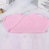 Stretchable Exfoliating Back Scrubber With Handles, Neck Back Scrubber Bath Wash Towel Shower Washcloth Scrubber Strap