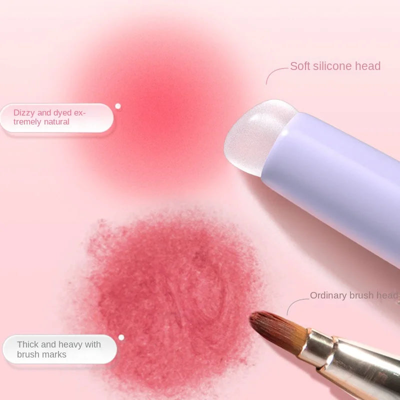 Silicone Lip And Concealer Makeup Brushes Silicone Brush For Lip Balm Lip Gloss Lip Stick And Concealer MultiFunction Brush