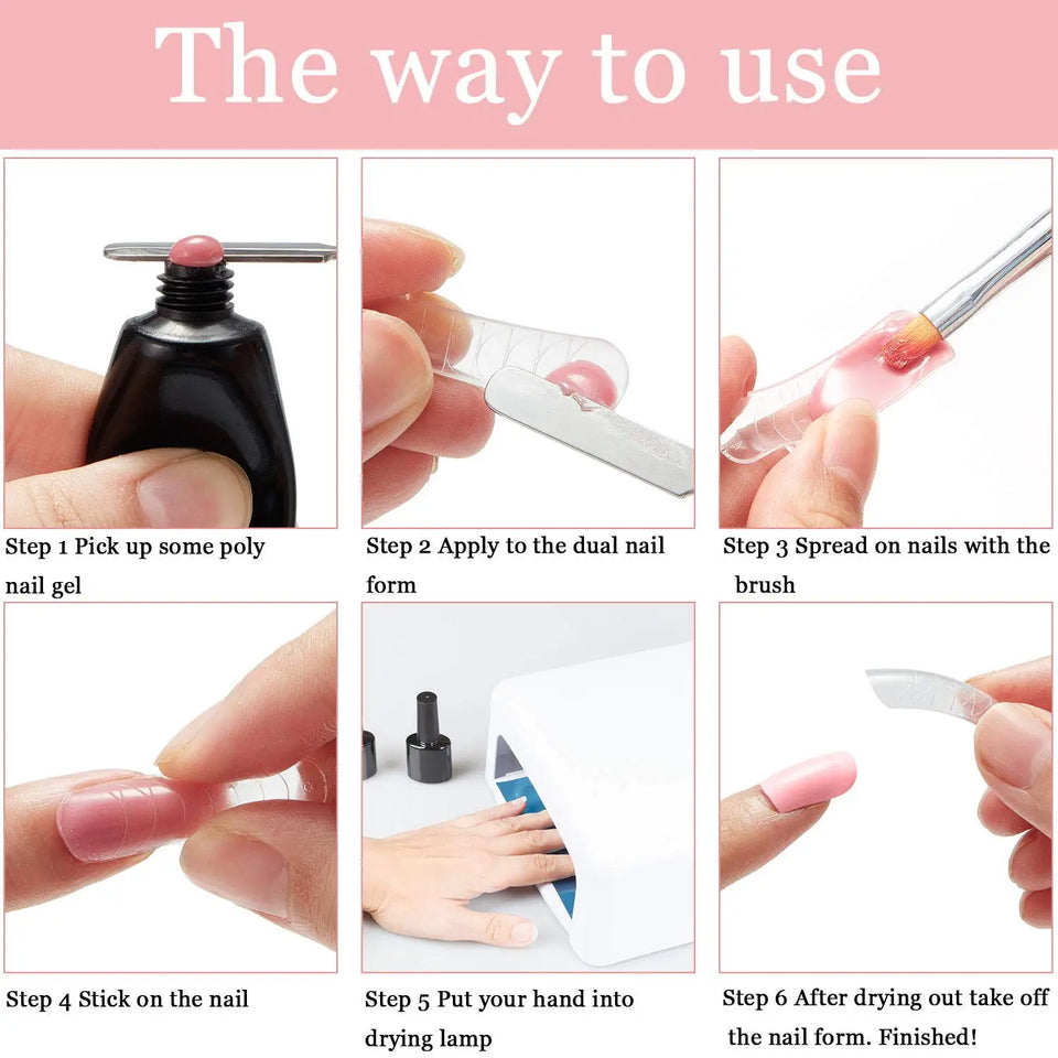 Gel Brush & Picker, 2 IN 1 Design Nail Brush and Spatula,Gel Nail Brush Tool for Acrylic Nails Extension Gel