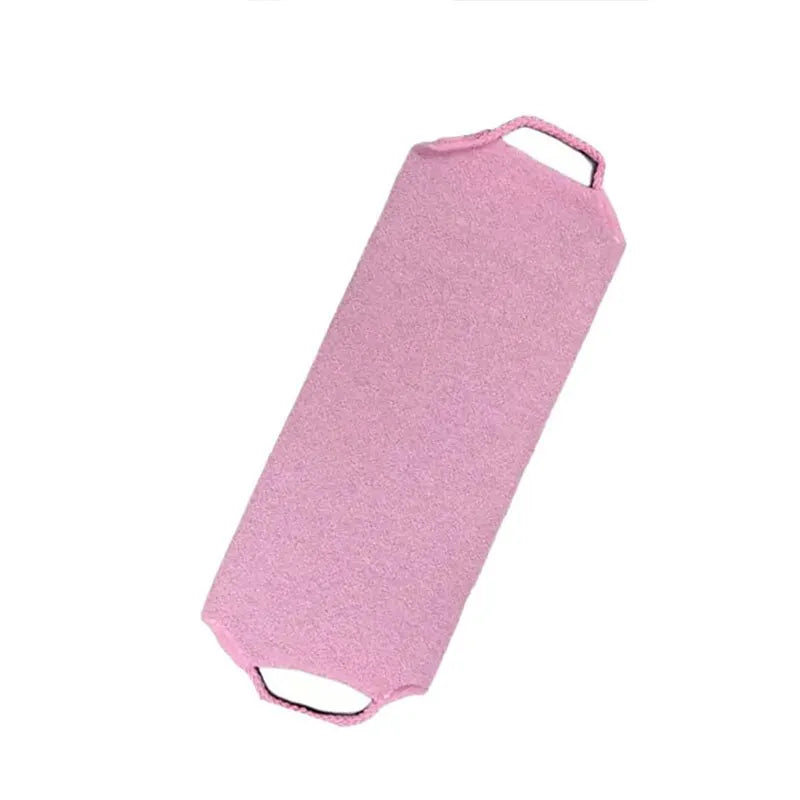 Stretchable Exfoliating Back Scrubber With Handles, Neck Back Scrubber Bath Wash Towel Shower Washcloth Scrubber Strap